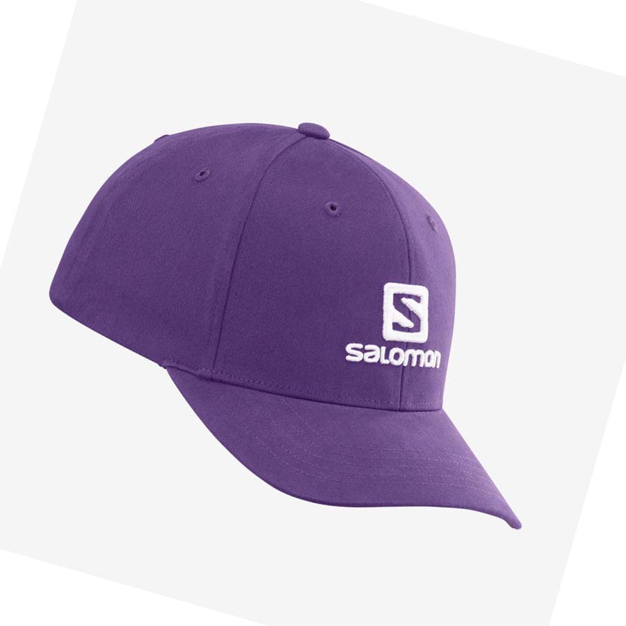 Salomon SALOMON LOGO Kalap Férfi Lila | HU 2640DFM